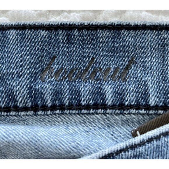 7 For All Mankind Women's Sz 28 Bootcut Medium Wash Denim Jeans Flap Pockets - Picture 6 of 9